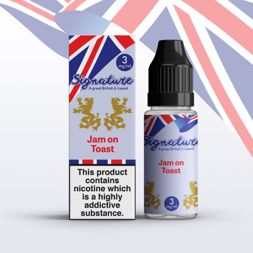 Signature E Liquid - Jam on Toast - 10ml