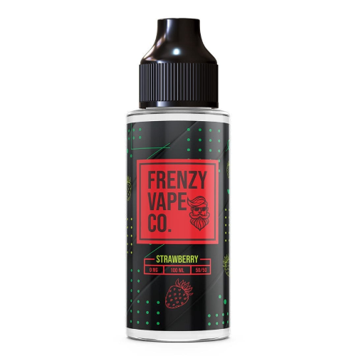  Frenzy Vape Co. E Liquid - Strawberry - 100ml 