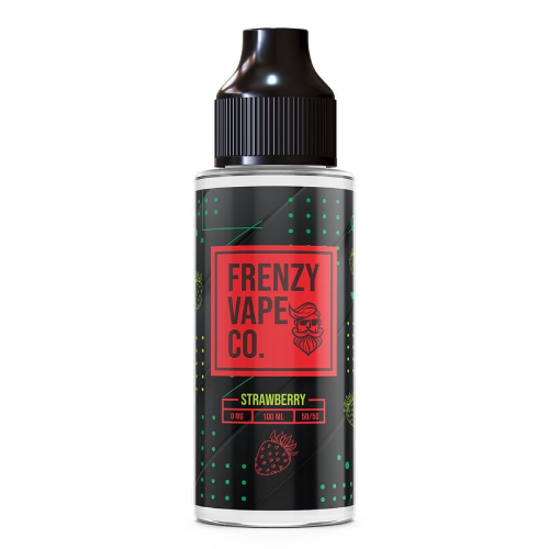 Frenzy Vape Co. E Liquid - Strawberry - 100ml
