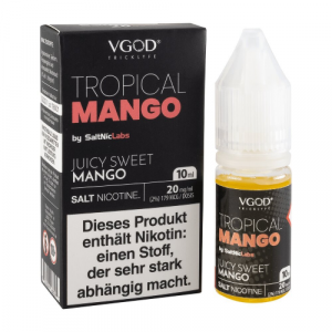Tropical Mango Nic Salt E-Liquid by VGOD 10ml