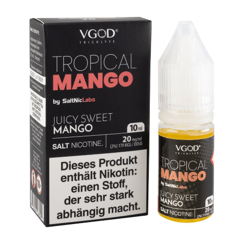 VGOD Nic Salt - Tropical Mango - 10ml
