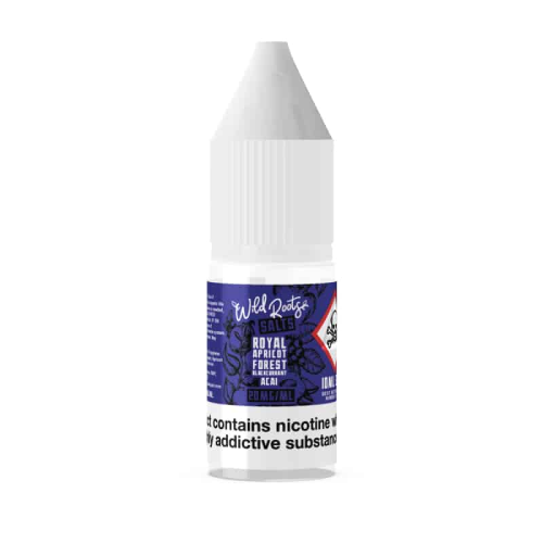 Royal Apricot Forest Blackcurrant Acai Nic Salt E-Liquid by Wild Roots 10ml