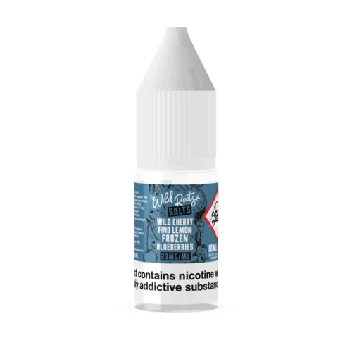 Wild Cherry Find Lemon Frozen Bluberries Nic Salt E-Liquid by Wild Roots 10ml