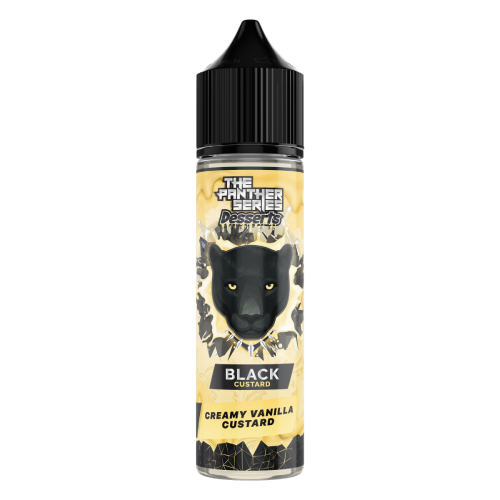 Dr Vapes Panther Series Desserts E Liquid - Black Custard - 50ml