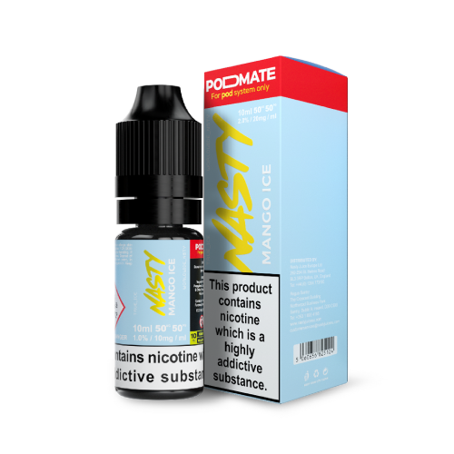 Mango Ice Nic Salt E-Liquid by Nasty Podmate 10ml