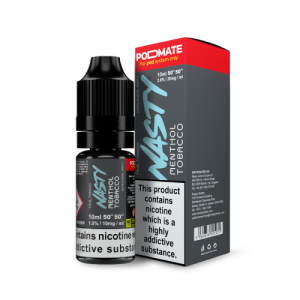 Menthol Tobacco Nic Salt E-Liquid by Nasty Podmate 10ml