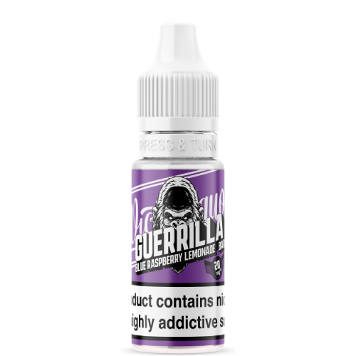  Blue Raspberry Lemonade Nic Salt E-Liquid by Wick Liquor Guerilla Bar 10ml 