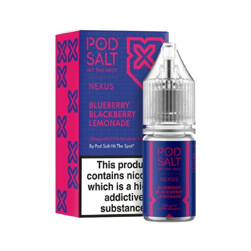  Blueberry Blackberry Lemonade Nic Salt E-Liquid by Pod Salt Nexus 10ml 