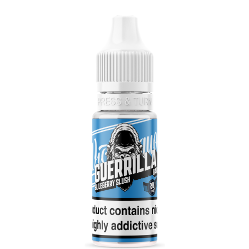  Blueberry Slush Nic Salt E-Liquid by Wick Liquor Guerilla Bar 10ml 