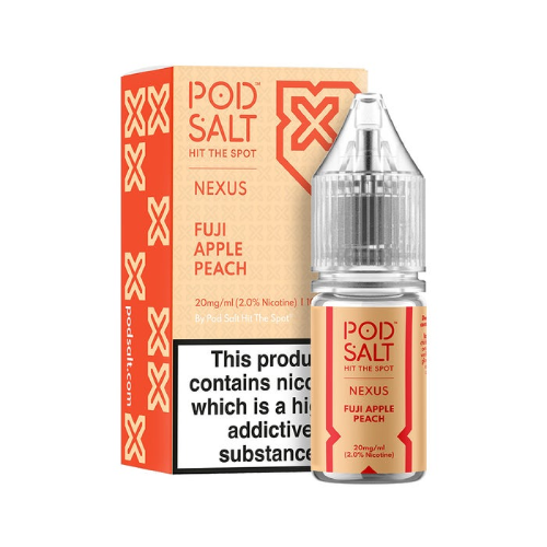 PodSaltNexusNicSalt-FujiApplePeach-10ml-20mg