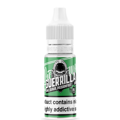  Kiwi Guava Passionfruit Nic Salt E-Liquid by Wick Liquor Guerilla Bar 10ml 