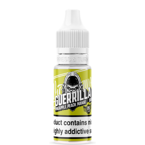  Pineapple Peach Mango Nic Salt E-Liquid by Wick Liquor Guerilla Bar 10ml 