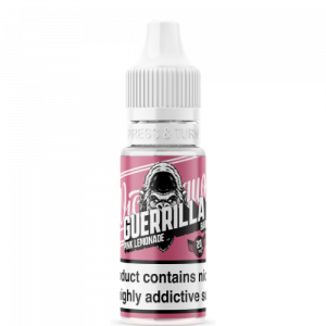 Pink Lemonade Nic Salt E-Liquid by Wick Liquor Guerilla Bar 10ml