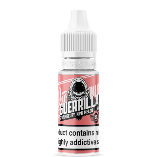  Strawberry Kiwi Melon Nic Salt E-Liquid by Wick Liquor Guerilla Bar 10ml 