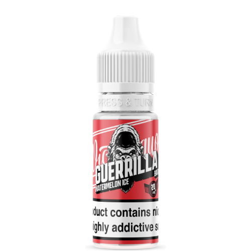  Watermelon Ice Nic Salt E-Liquid by Wick Liquor Guerilla Bar 10ml 