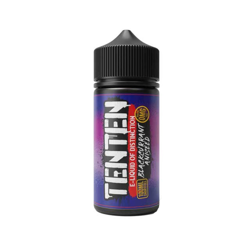  TenTen E Liquid - Blackcurrant Aniseed - 100ml 