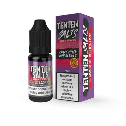 TenTen Nic Salt - Grape Mixed with Berries - 10ml