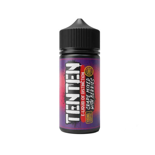  TenTen E Liquid - Grape Mixed  With Berries - 100ml 