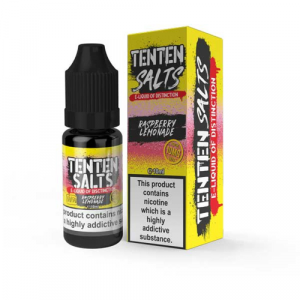 Raspberry Lemonade Nic Salt E-Liquid by TenTen 10ml