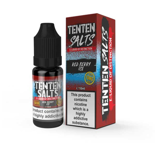 TenTen Nic Salt - Red Berry Ice - 10ml
