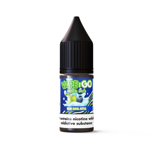 Blue Sour Apple Crystal Salts by Vape and Go - 10ml