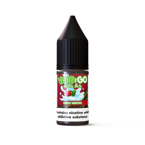  Cherry Menthol Crystal Salts by Vape and Go - 10ml 