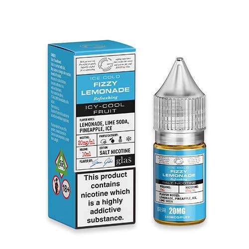 Ice Cold Fizzy Lemonade Nic Salt E-Liquid by Glas Basix Series 10ml