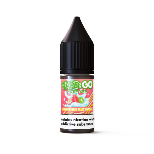  Kiwi Passion Fruit Guava Crystal Salts by Vape and Go - 10ml 