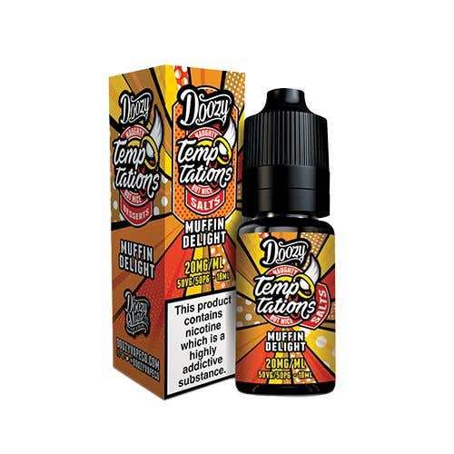  Muffin Delight Nic Salt E-Liquid by Doozy Temptations 10ml 