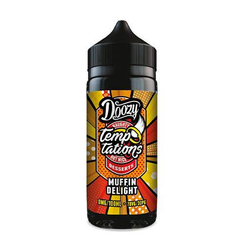 Muffin Delight Shortfill E-Liquid by Doozy Temptations 100ml