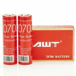 AWT 20700 4200MAH Rechargeable Battery