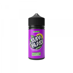 Supa Blast E Liquid - Blackcurrant & Lemon - 100ml