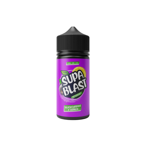  Supa Blast E Liquid - Blackcurrant & Lemon - 100ml 