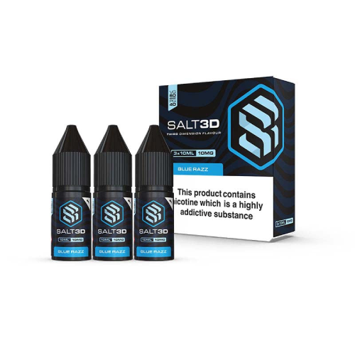 Salt3D Nic Salt - Blue Razz - 3 x 10ml
