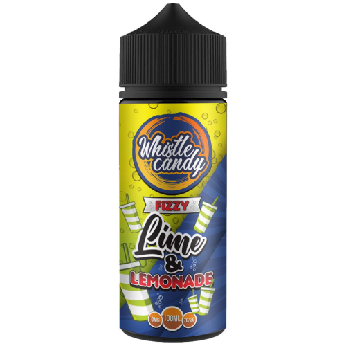 Whistle Candy E Liquid - Fizzy Lime & Lemonade - 100ml