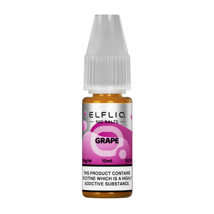 Elfliq Nic Salt by Elf Bar - Grape - 10ml