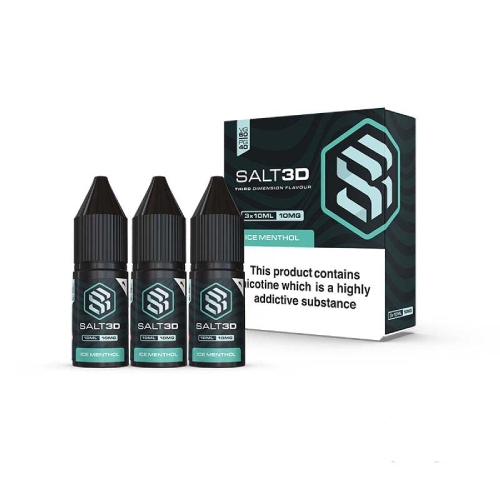 Salt3D Nic Salt - Ice Menthol - 3 x 10ml