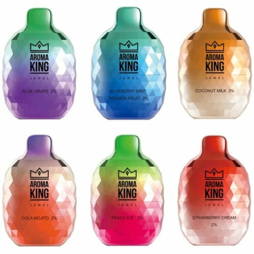Aroma King Jewel Mini Disposable Vape 20mg (600 puffs) - Cherry Blossom Grape