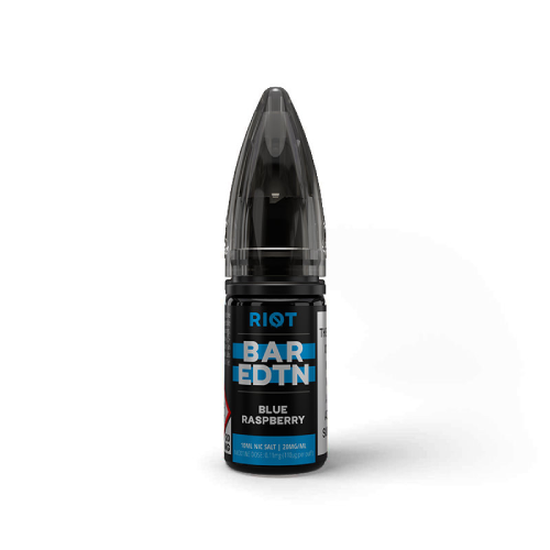  Blue Raspberry Nic Salt E-Liquid by Riot Squad Bar Edition 10ml 