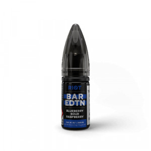 Blueberry Sour Raspberry Nic Salt E-Liquid by Riot Squad Bar Edition 10ml