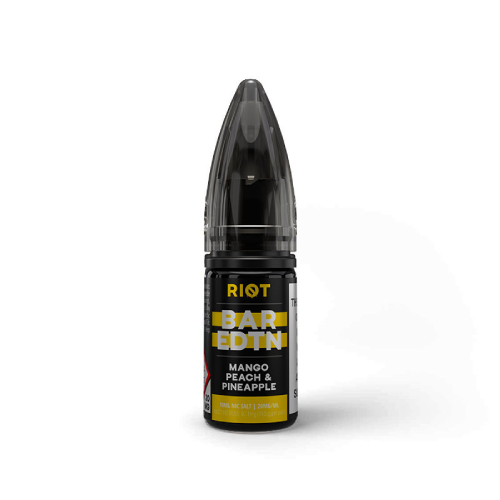 Mango Peach & Pineapple Nic Salt E-Liquid by Riot Squad Bar Edition 10ml