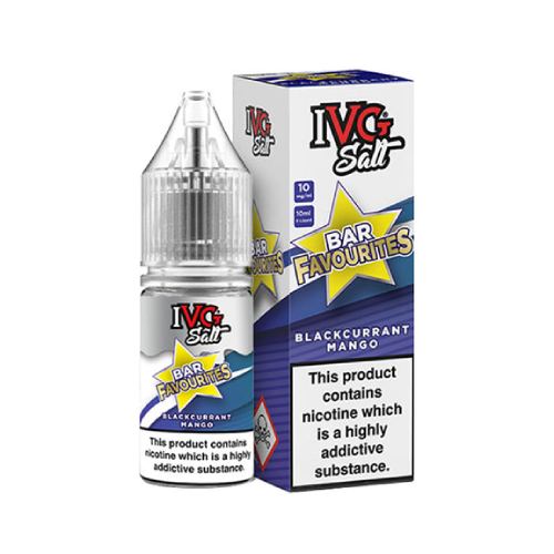 Blackcurrant Mango Nic Salt E-Liquid by IVG Bar Salt Favourites