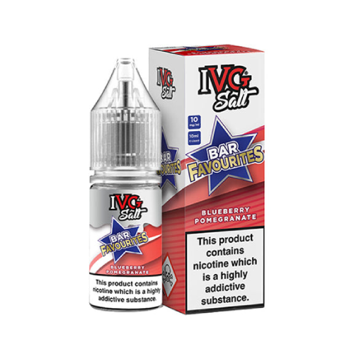 Blueberry Pomegranate Nic Salt E-Liquid by IVG Bar Salt Favourites