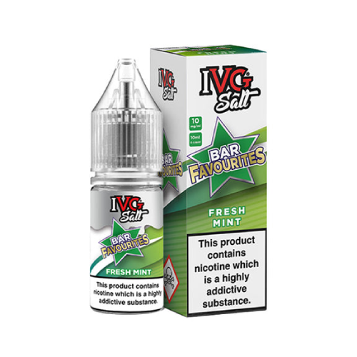 Fresh Mint Nic Salt E-Liquid by IVG Bar Salt Favourites