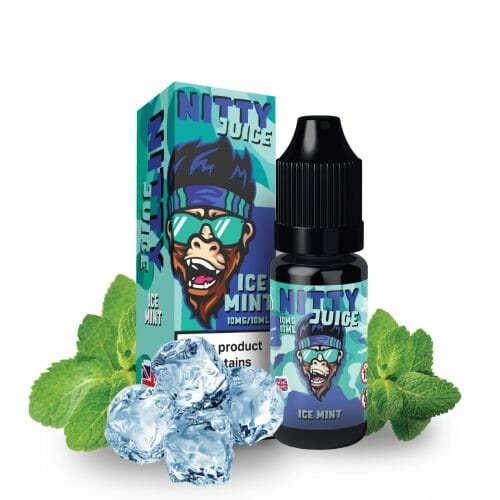 Vapes Bar Nitty Juice Nic Salt - Ice Mint -10ml