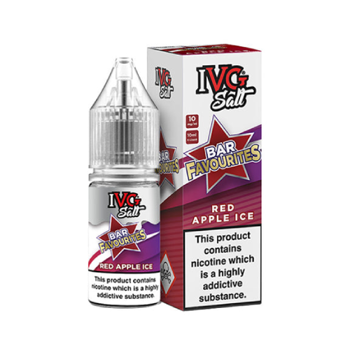 Red Apple Ice Nic Salt E-Liquid by IVG Bar Salt Favourites