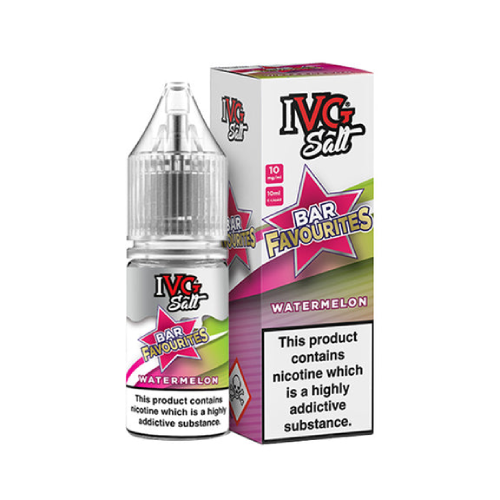 Watermelon Nic Salt E-Liquid by IVG Bar Salt Favourites