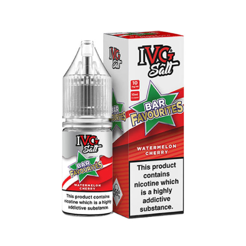  Watermelon Cherry Nic Salt E-Liquid by IVG Bar Salt Favourites 