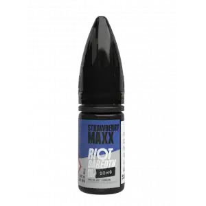 Strawberry Maxx Nic Salt E-Liquid by Riot Bar Edition 10ml