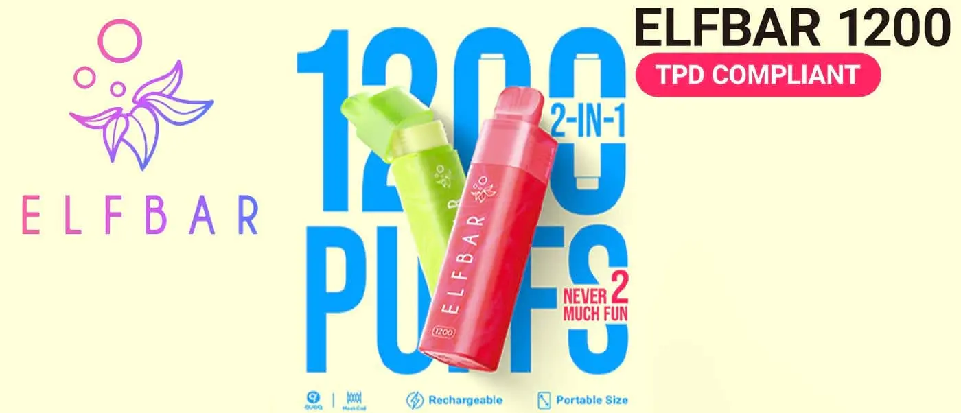 Elf Bar 1200 Disposable Vape TPD